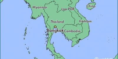 Carte de bangkok pays